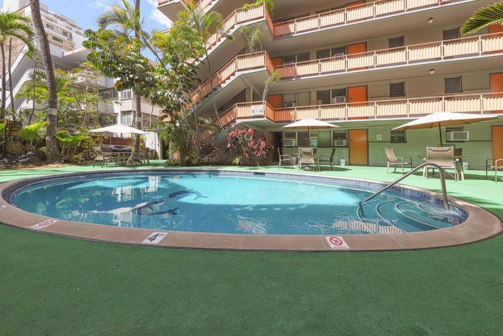 Aparthotel Hawaiian King Honolulu Esterno foto